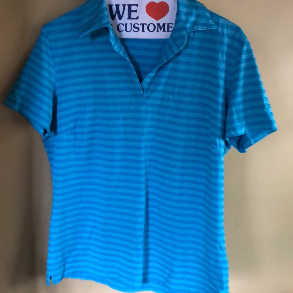 Nike ladies dri-fit golf shirt